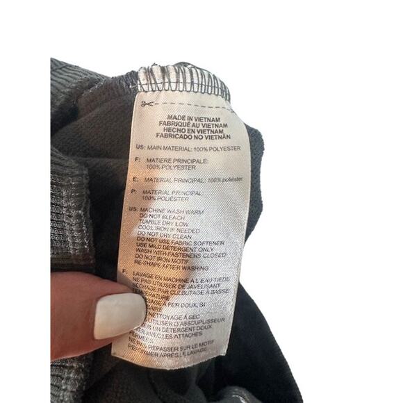 Adidas Gray Climawarm Elastic Waist Sweatpants Joggers Men Sz M - Picture 9 of 10